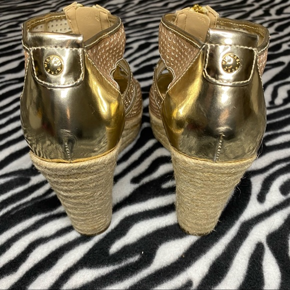 Michael Kors Wedge Zip Up Heels - Picture 3 of 4